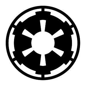 Imperail Logo - Imperial Galactic Empire Vinyl Decal