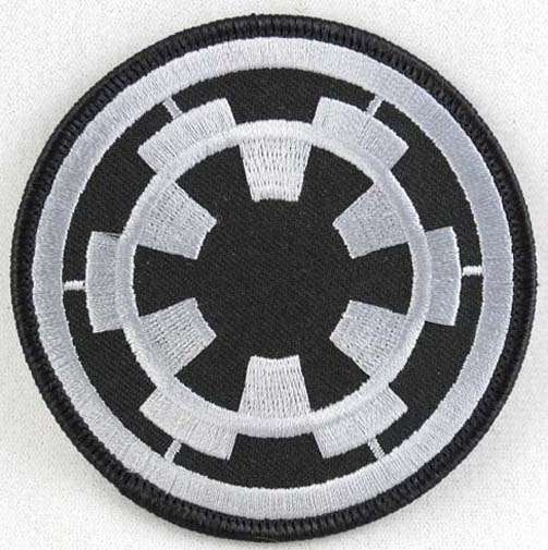 Imperail Logo - Star Wars Imperial Logo Embroidered Patch