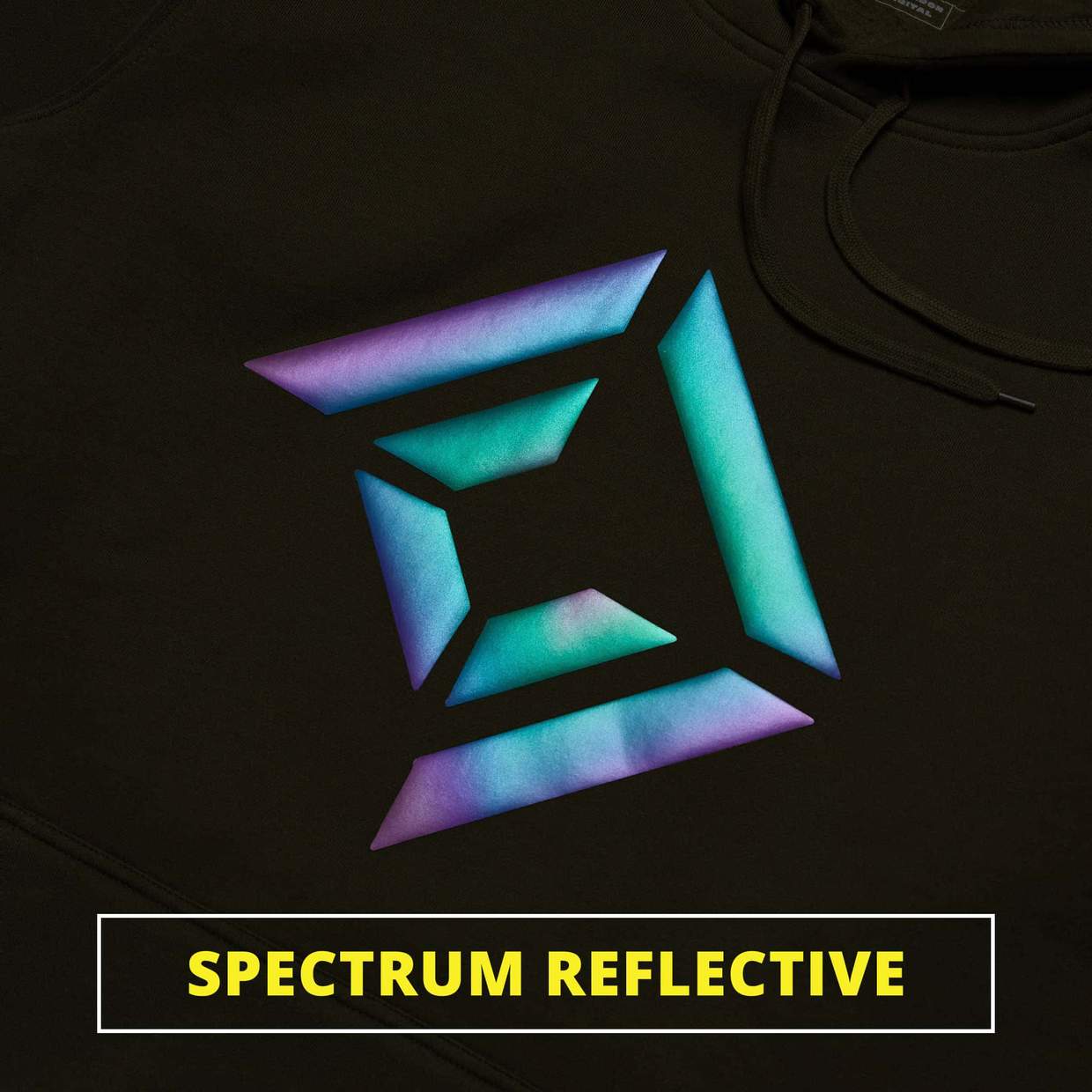 Reflective Logo - CD Spectrum Reflective Logo Hoodie - LIMITED EDITION