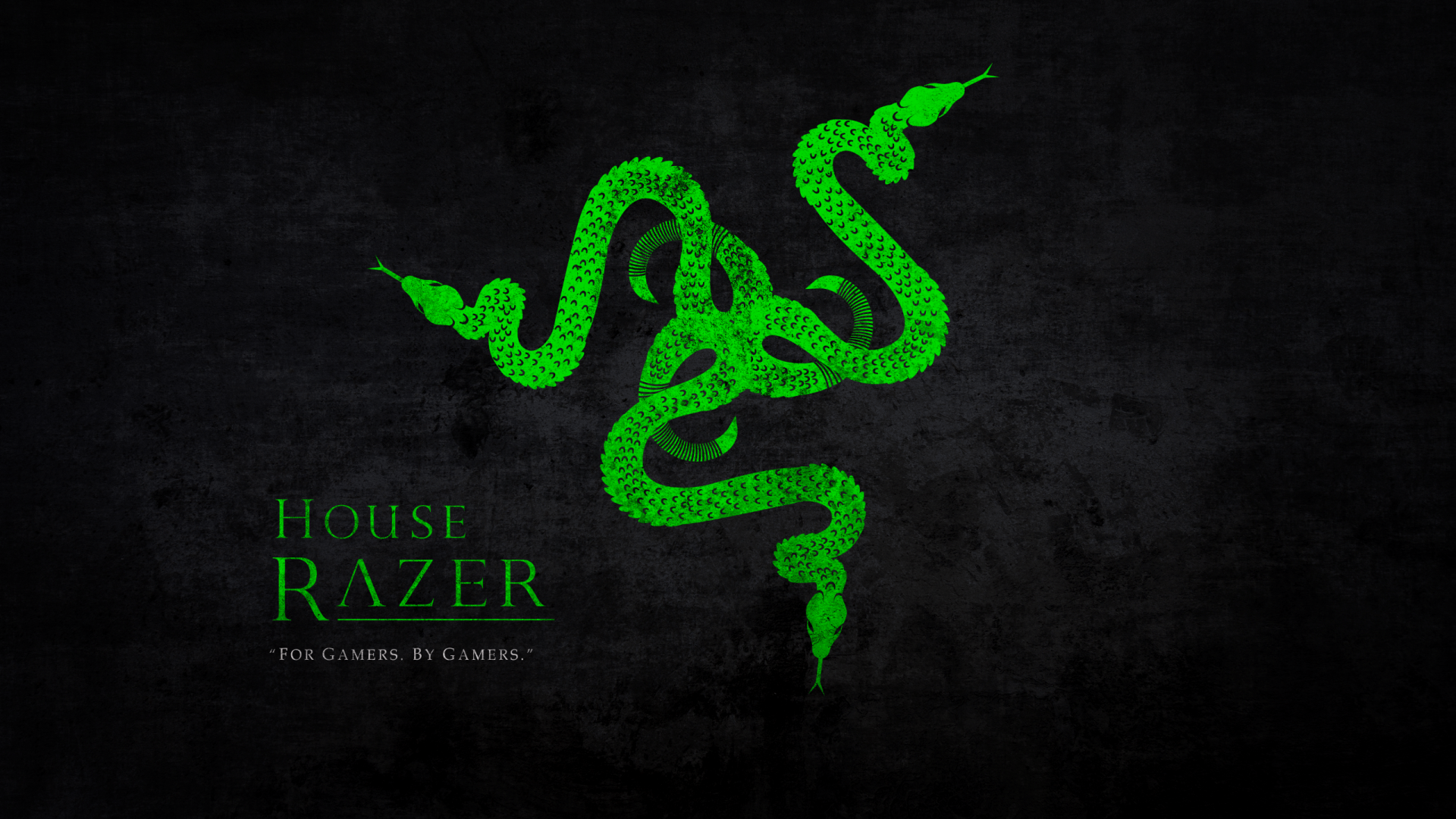Rezer Logo - Download 1920x1080 Razer Logo, Green Snake Wallpapers for Widescreen ...