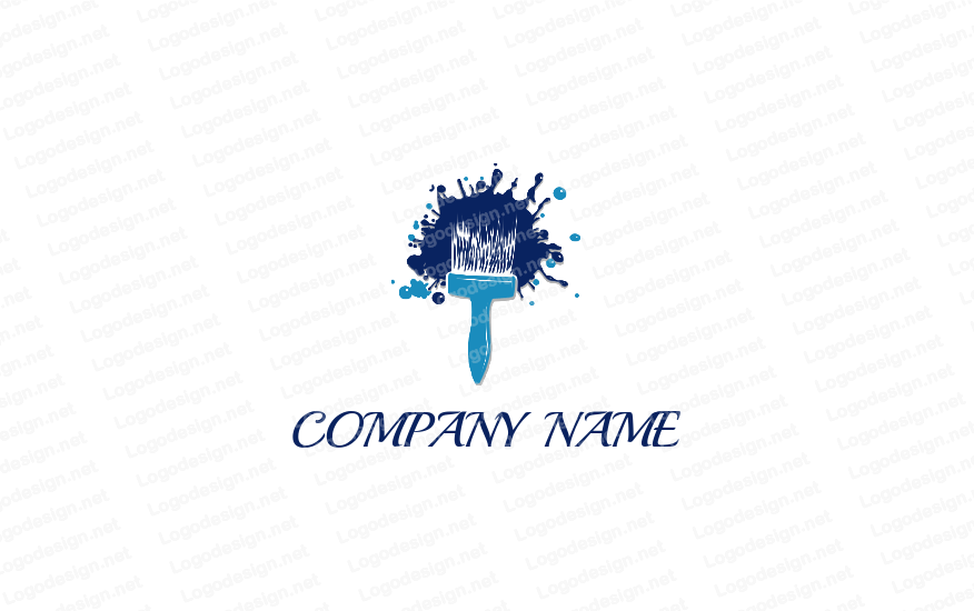 Brush Logo - brush splash paint | Logo Template by LogoDesign.net