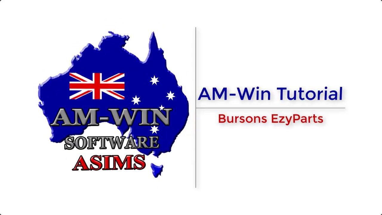 Asims Logo - AMWIN Automotive Workshop Software Bursons EzyParts Tutorial