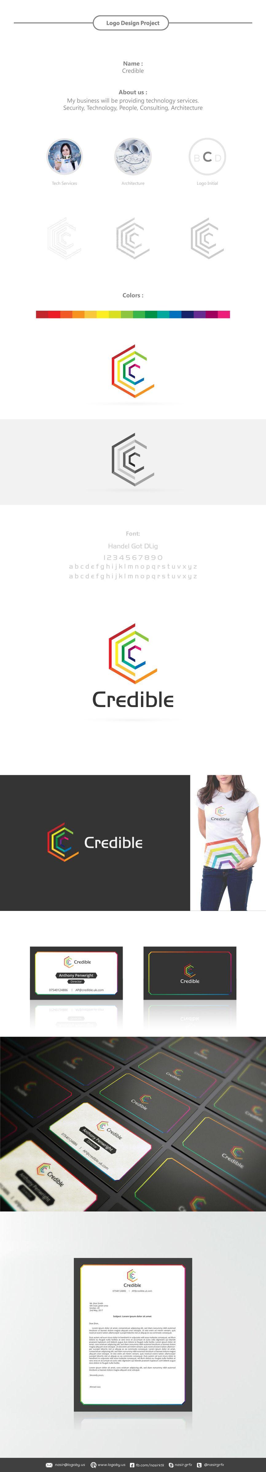 Credible Logo - Credible Logo and Stationery