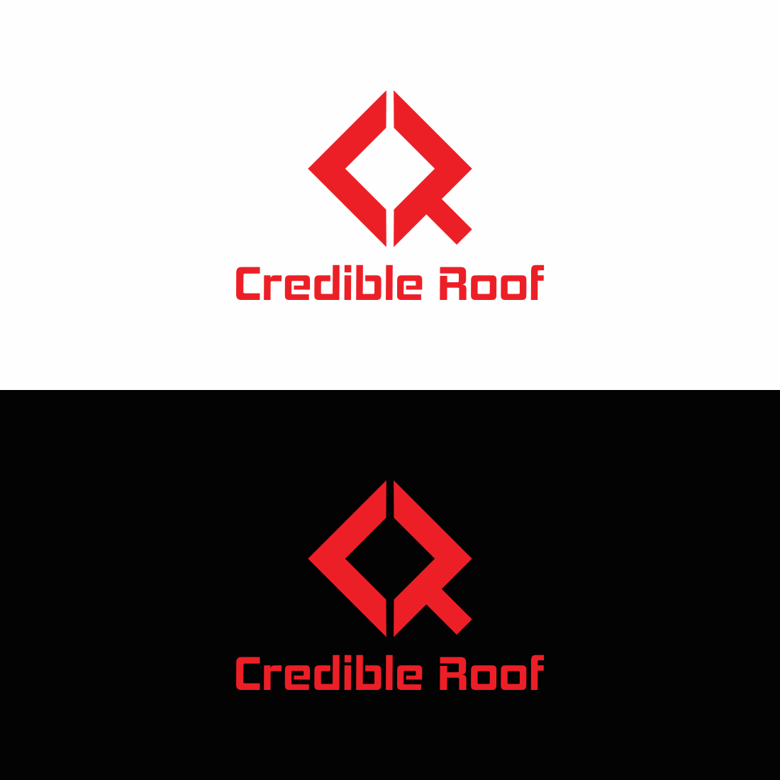 Credible Logo - Serious, Modern Logo Design for Credible Roof by rianto.ade. Design