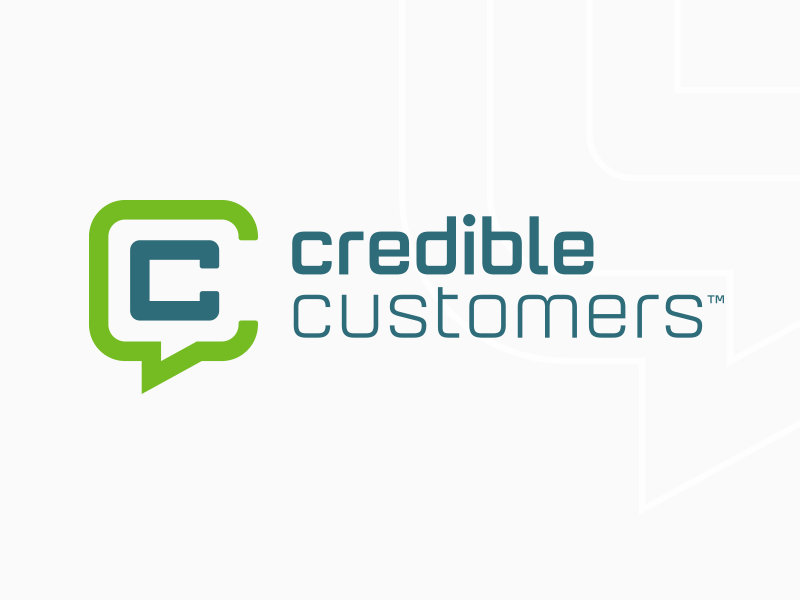 Credible Logo - Credible Customers Logo by Jon Pope on Dribbble