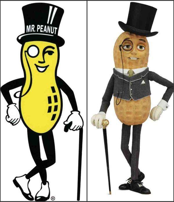 Peanut Logo - Mr Peanut logos. costumes. Food network recipes, Food network