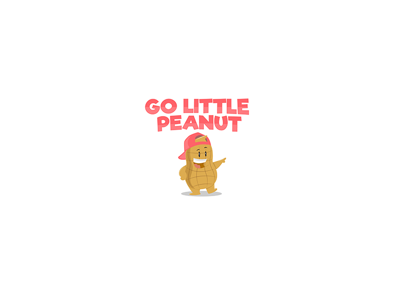 Peanut Logo - Go Little Peanut Logo Design by Logo Preneur on Dribbble