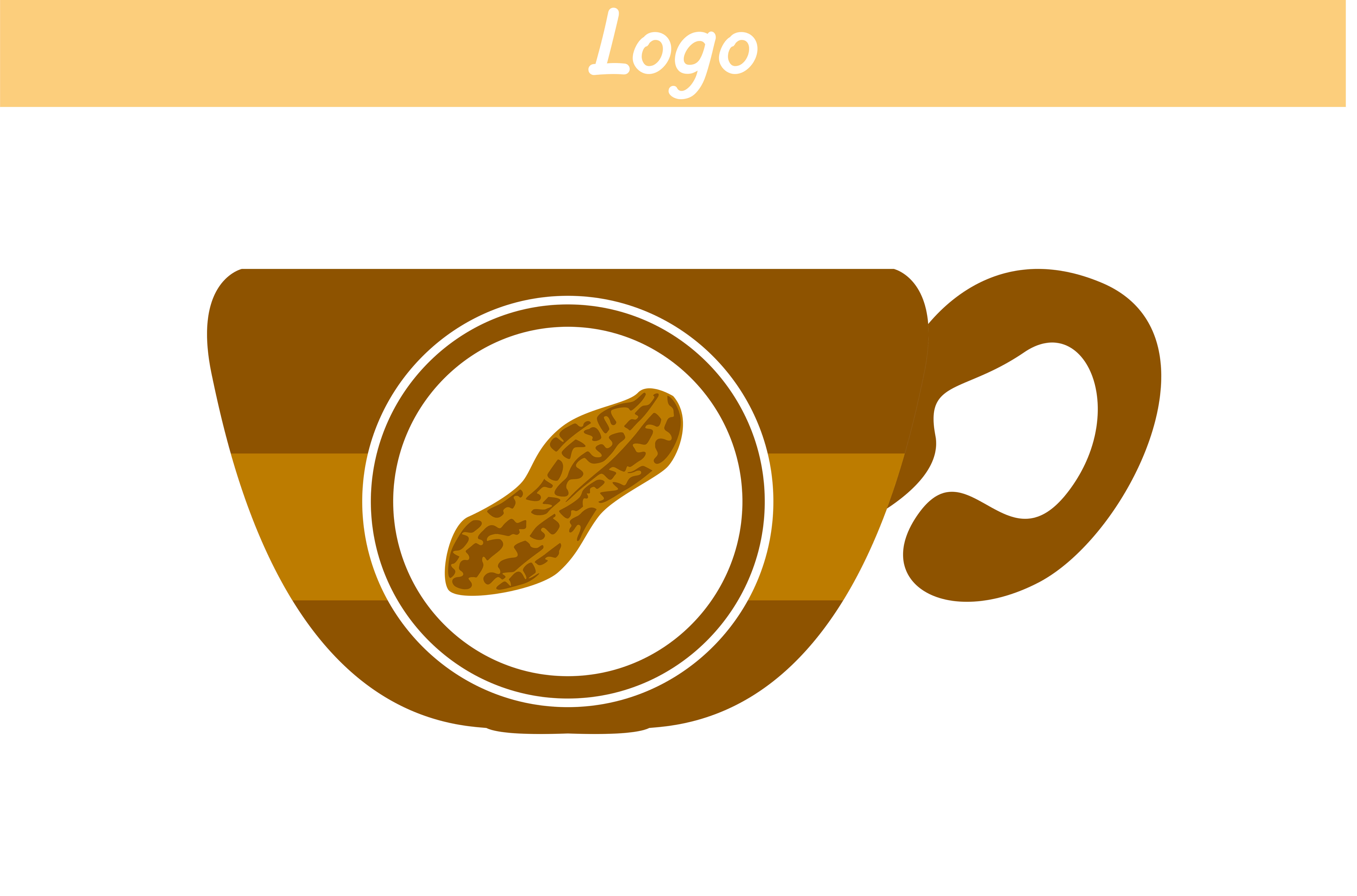 Peanut Logo - Peanut Cafe Logo