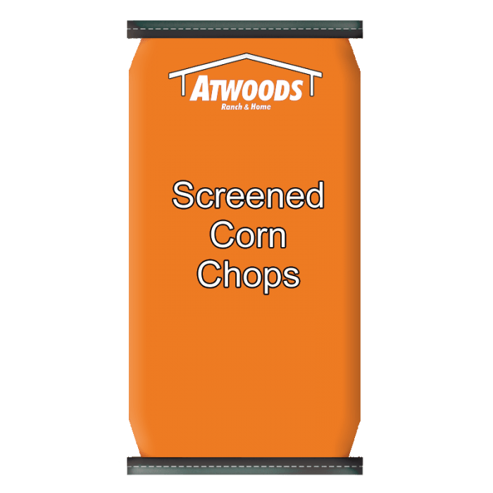 Atwoods Logo - Atwoods Screened Corn Chops, 40 lbs