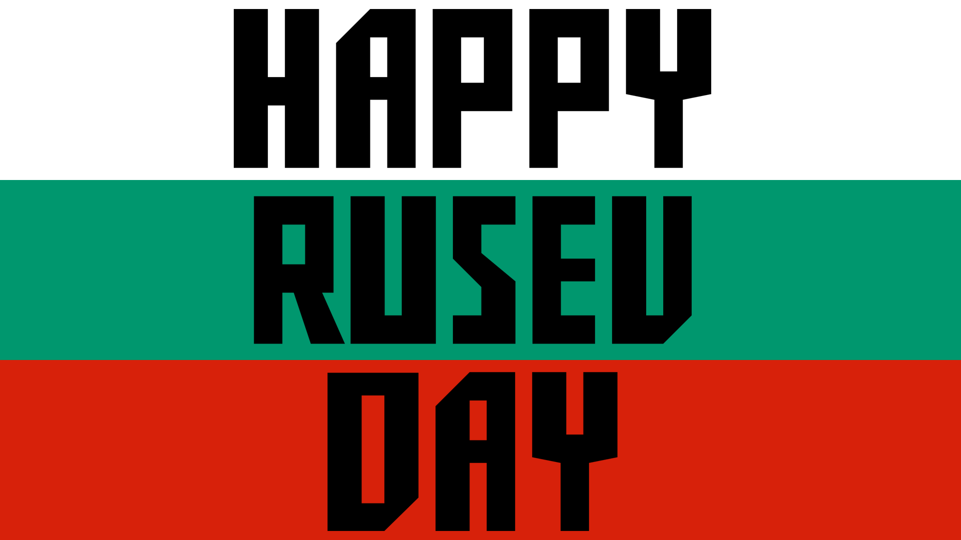 Rusev Logo - I couldn't find a good Happy Rusev Day wallpaper so I made one ...