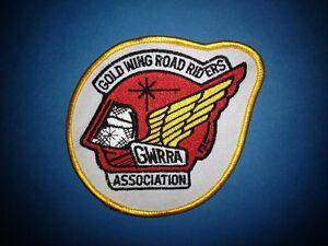GWRRA Logo - Details about Rare Honda Gold Wing Road Riders Association GWRRA Biker Vest  Jacket Patch A