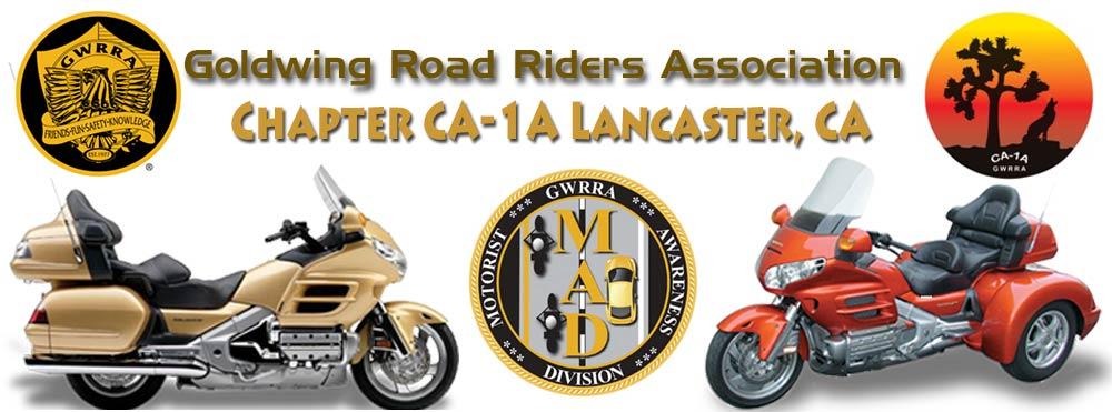 GWRRA Logo - Gold Wing Road Riders Assocation Chapter CA-1A | Motorcycle - GWRRA ...