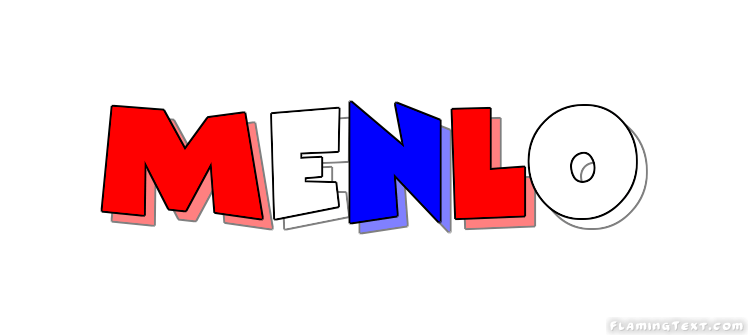 Menlo Logo - United States of America Logo | Free Logo Design Tool from Flaming Text