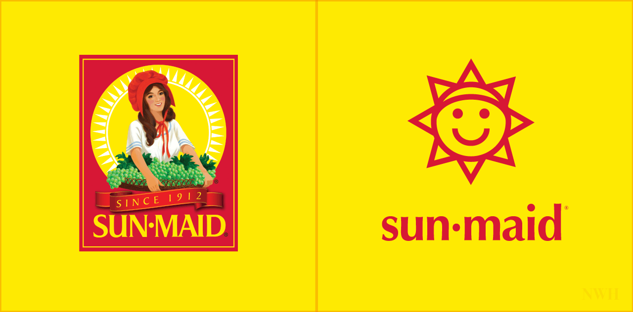 Sun-Maid Logo - Nicholas Windsor Howard • Lemmington Ltd. Re-Brands LEGO, Patagonia ...