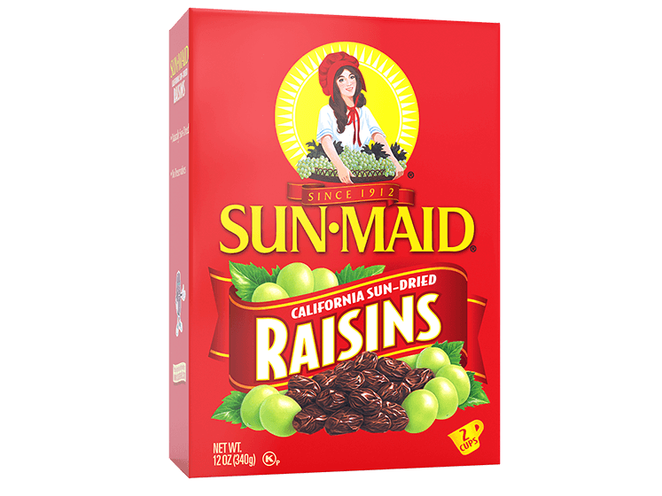 Sun-Maid Logo - Sun-Maid California Sun-Dried Raisins