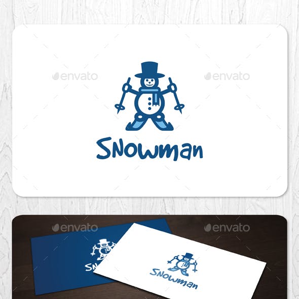 Snowman Logo - Snowman Logo Templates from GraphicRiver