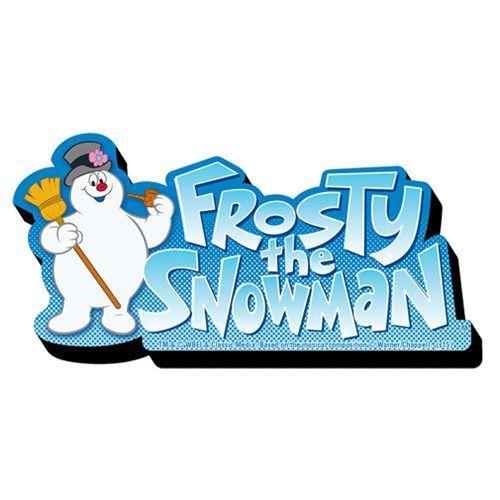 Snowman Logo - Frosty the Snowman Logo Funky Chunky Magnet