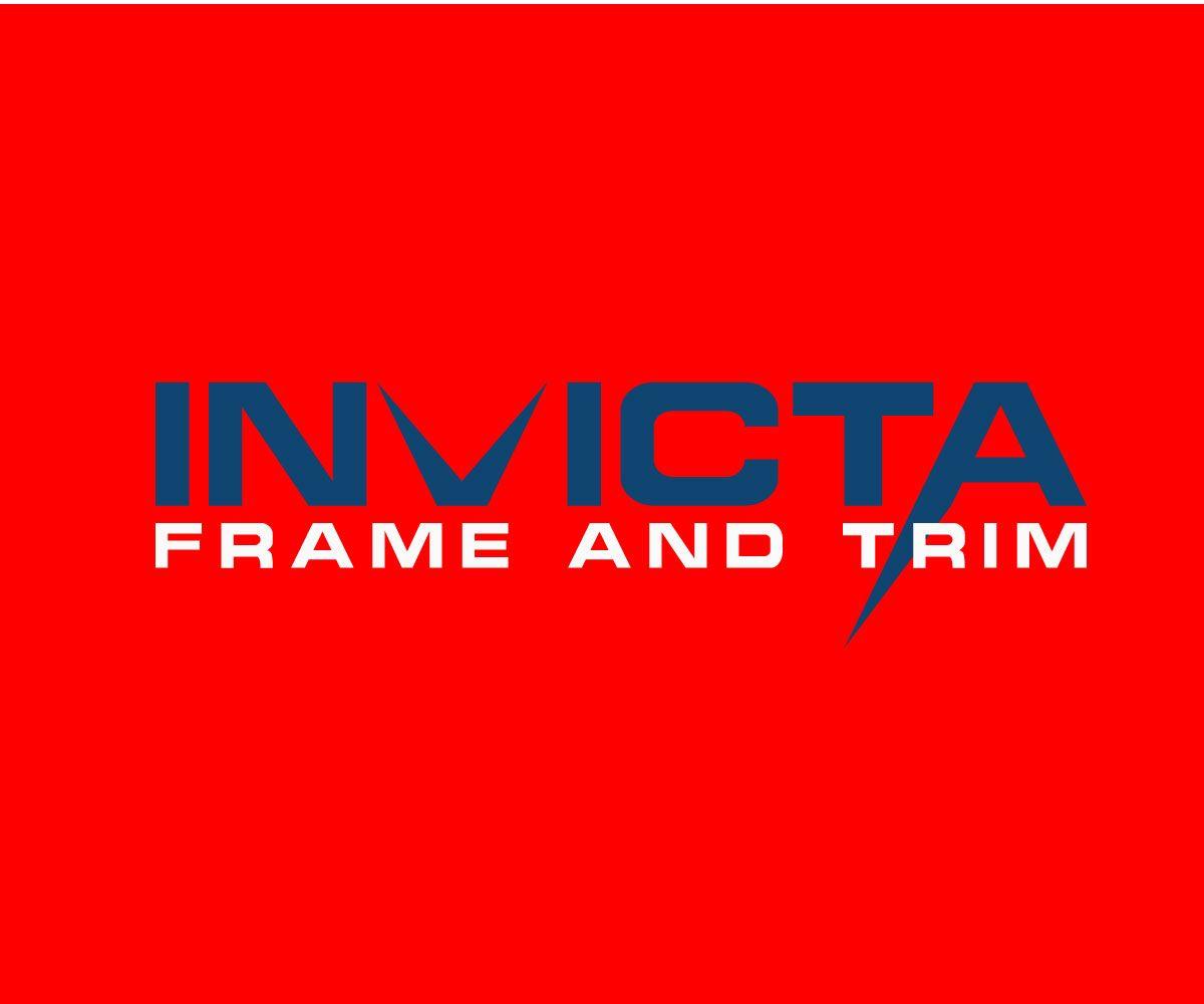 Invicta Logo - Masculine, Serious, Residential Construction Logo Design for Invicta