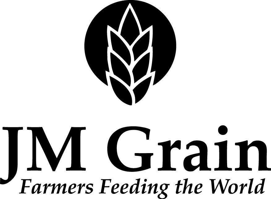 Grain Logo - JM Grain. U.S. Grown and Graded Pulses • Montana and North Dakota