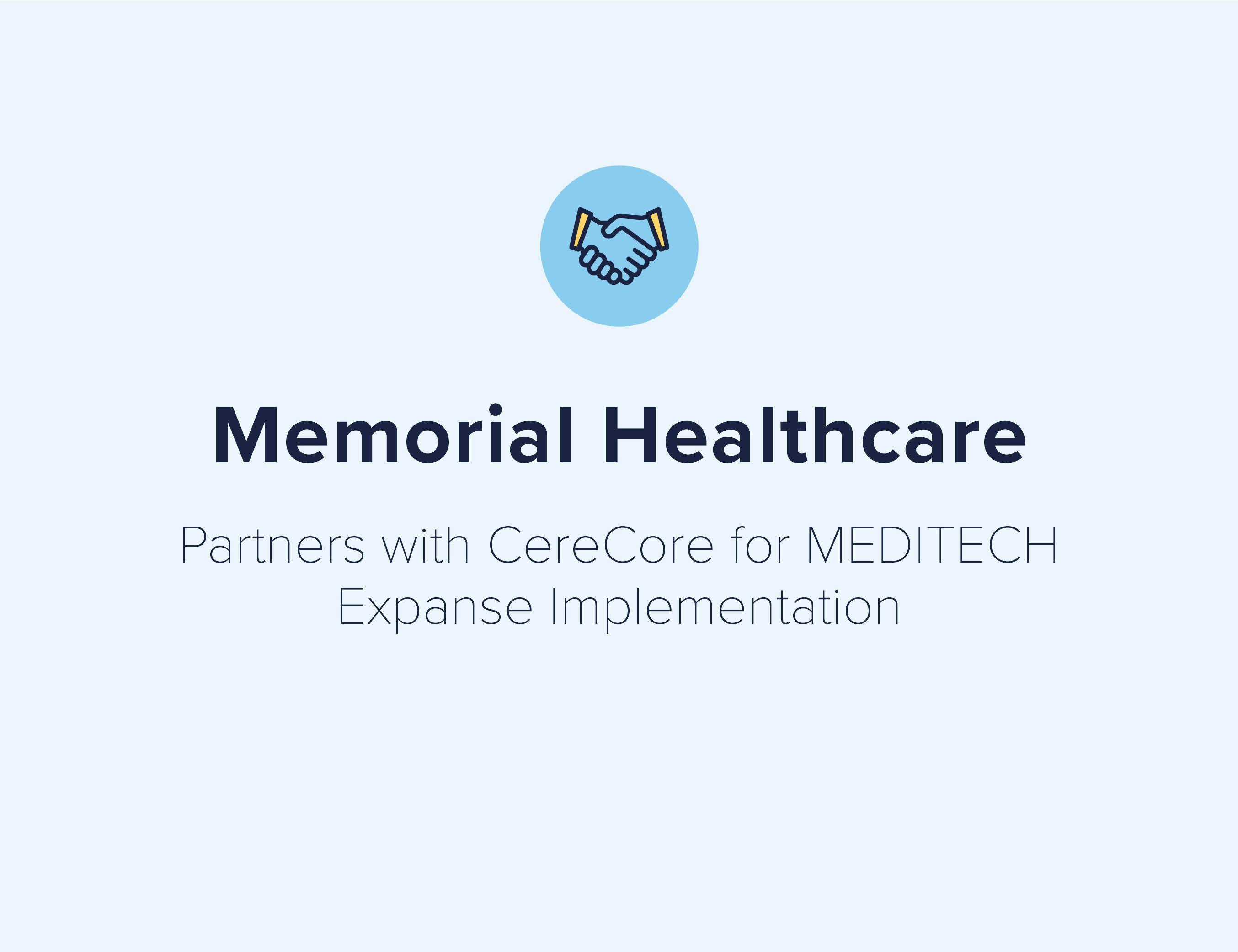 Meditech Logo - MEDITECH Expanse Implementation Services: Memorial Healthcare