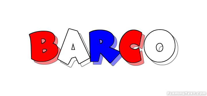 Barco Logo - United States of America Logo. Free Logo Design Tool from Flaming Text