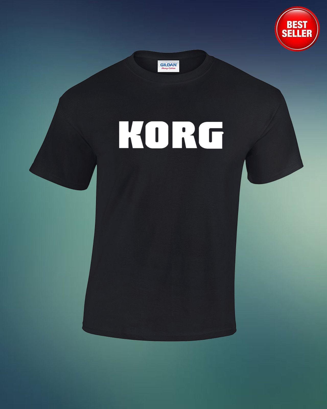 Korg Logo - Korg Logo T Shirt * Size Print & Colour Choice*