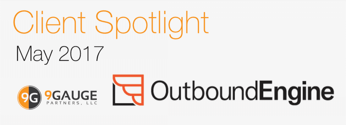 OutboundEngine Logo - Client Spotlight: OutboundEngine - 9Gauge Partners, LLC