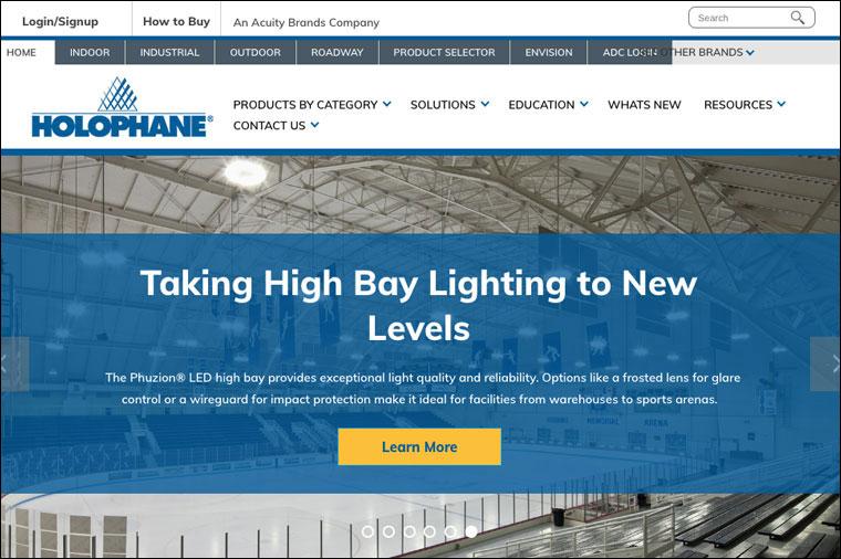 Holophane Logo - Holophane Launches New Website – lightED