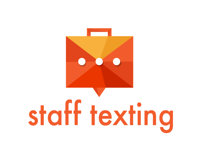 Texting Logo - Staff Texting logo by Jon Rodenhiser | Dribbble | Dribbble