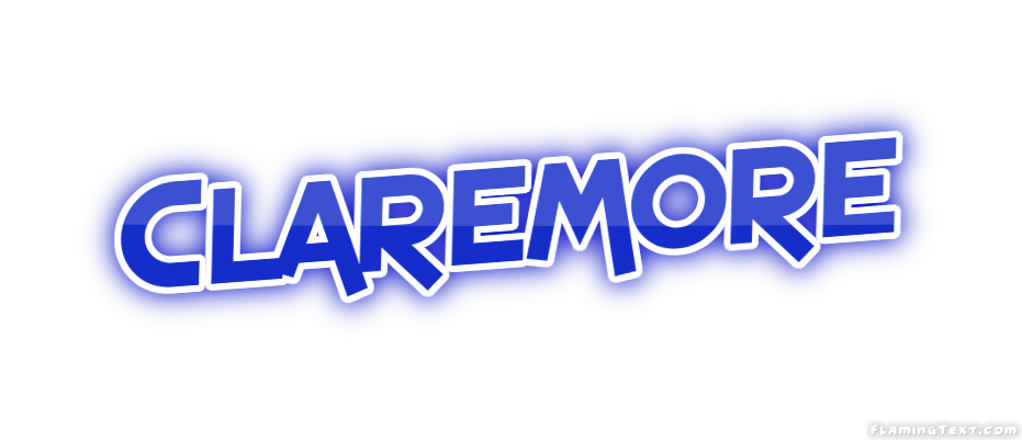 Claremore Logo - United States of America Logo. Free Logo Design Tool from Flaming Text