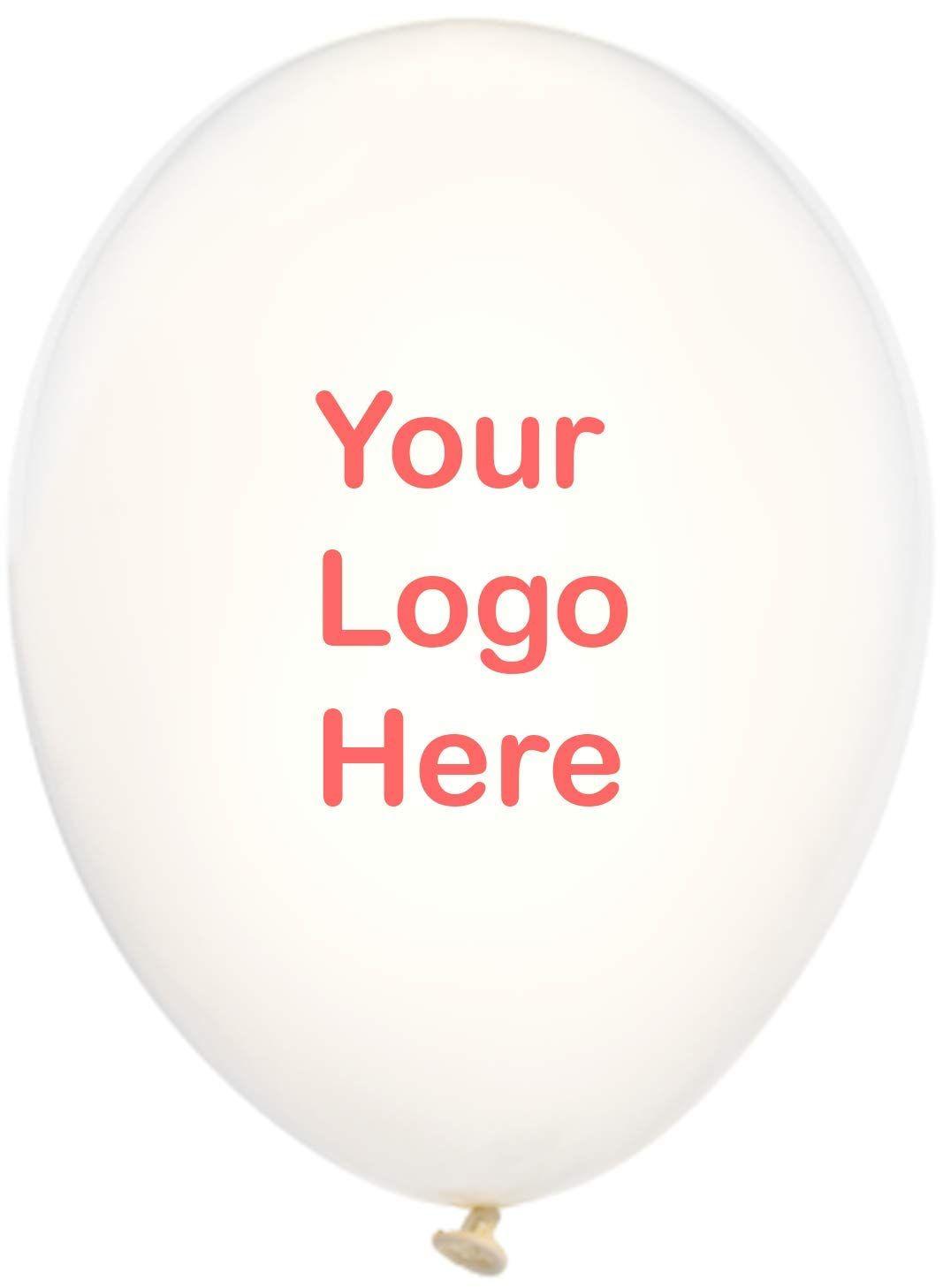 Balloons Logo - Promotional Balloons 1000 Quantity 0.129 Each Custom Logo Balloons Printed With Your