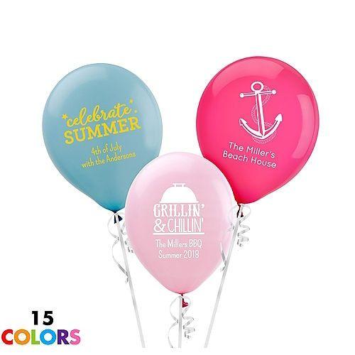 Balloons Logo - Custom Balloons - Personalized Balloons | Party City
