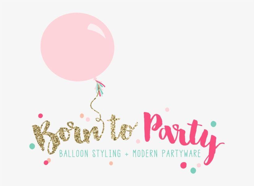 Balloons Logo - Modern Partyware And Balloons - Party Balloons Logo Transparent PNG ...