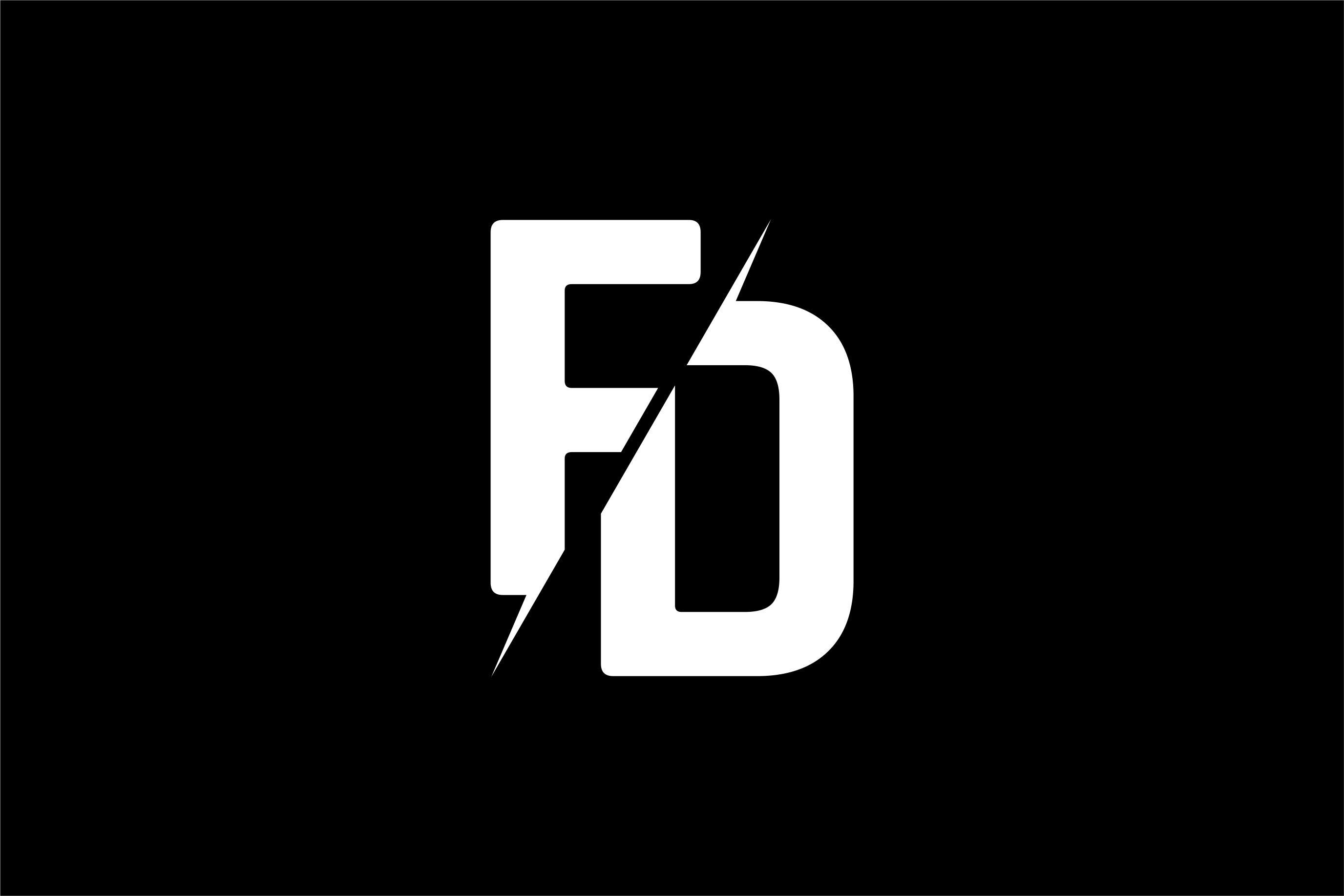 Fd Logo - Monogram FD Logo