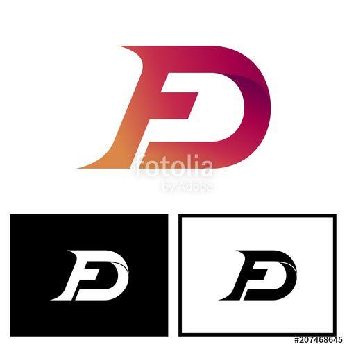 Fd Logo - FD Logo, Letter F And D Logo Stock Image And Royalty Free Vector