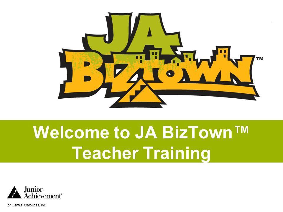 BizTown Logo - Welcome to JA BizTown™ Teacher Training