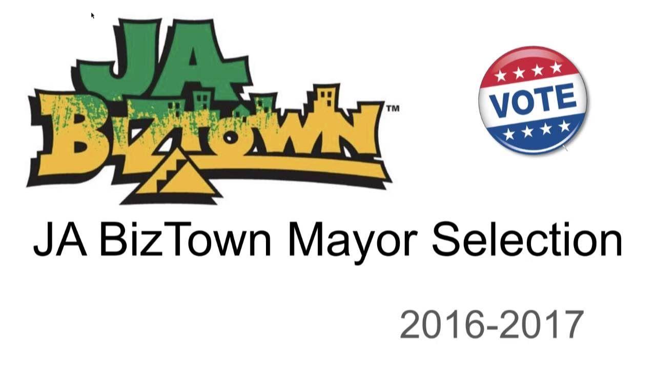 BizTown Logo - JA BizTown Mayor Selection 2016