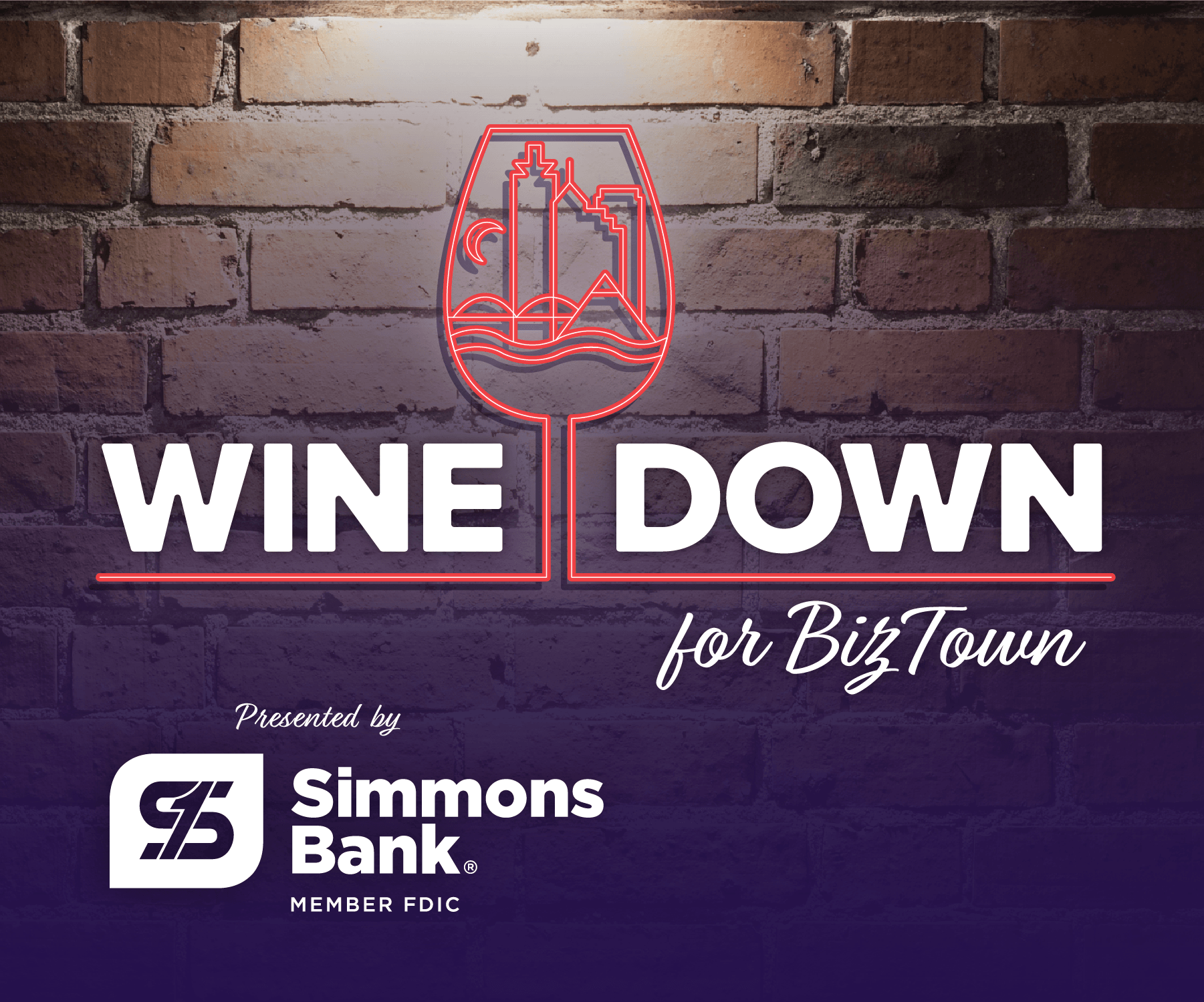 BizTown Logo - Wine Down for BizTown 2019