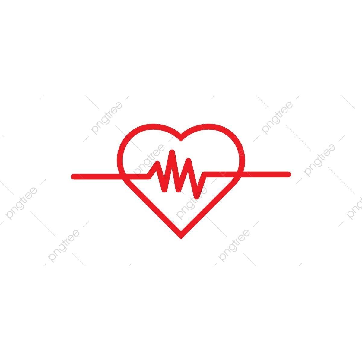 Pulse Logo - Heart Pulse Logo Icon Template Vector, Heart, Pulse, Icon PNG and ...