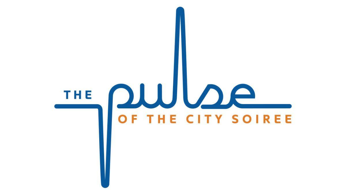 Pulse Logo - Pulse of the City Soirée Event Logo - R Squared Print & Web
