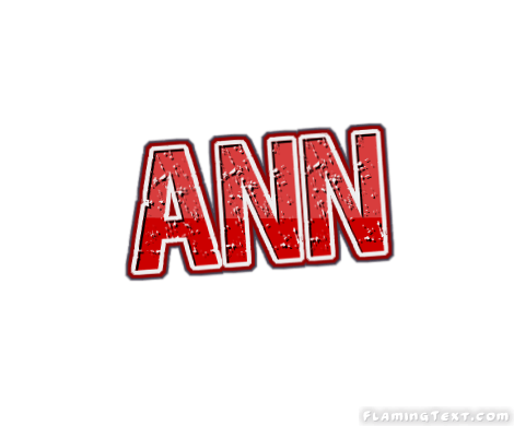 Ann Logo - Ann Logo | Free Name Design Tool from Flaming Text