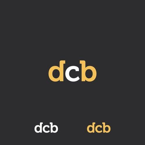 DCB Logo - Simple, elegant logo mark for an author and speaker. Logo design