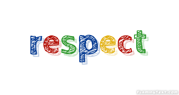 Respect Logo - respect Logo. Free Logo Design Tool from Flaming Text
