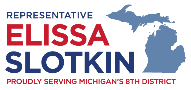 Representative Logo - Representative Elissa Slotkin. Representing the 8th District