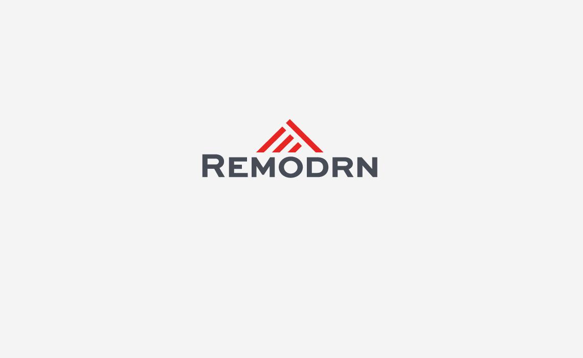 Agency Logo - Remodrn Construction Logo Design-Typework Studio Logo Design Agency