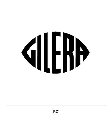 Gilera Logo - The Gilera logo and evolution