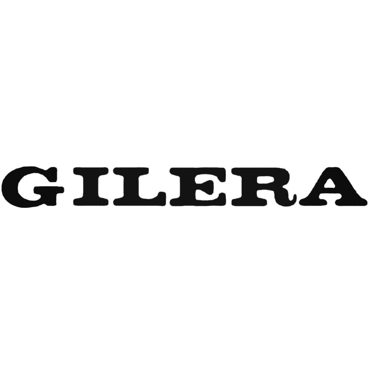 Gilera Logo - Gilera Logo Decal Sticker 1