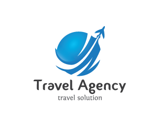 Agency Logo - Travel Agency Logo design, simple and minimalist logo