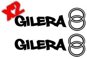 Gilera Logo - Details about X2 GILERA LOGO STICKERS DECALS GILERA RUNNER GRAPHICS 100%  WATERPROOF 172 183