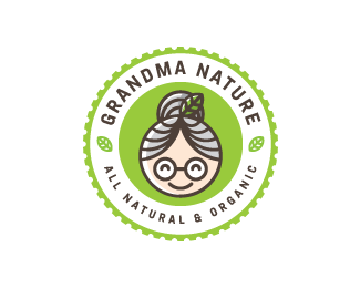 Grandma Logo - Grandma Nature Designed